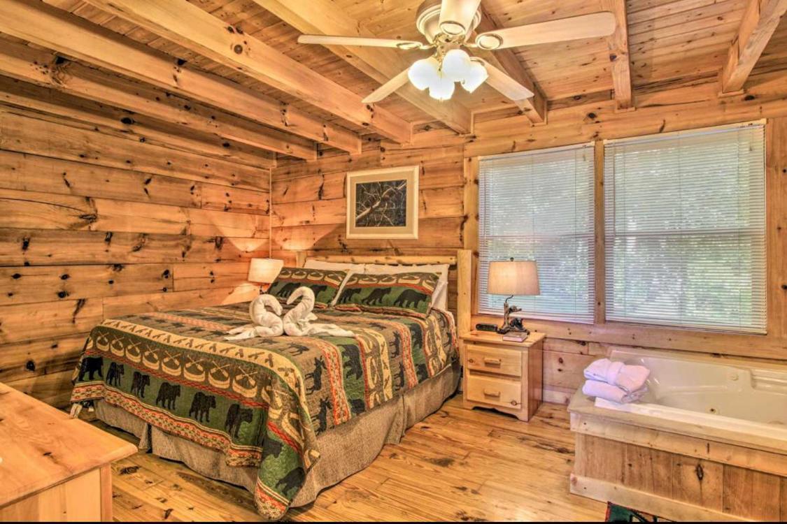 Lazy Bear Cabin سيفيرفيل المظهر الخارجي الصورة