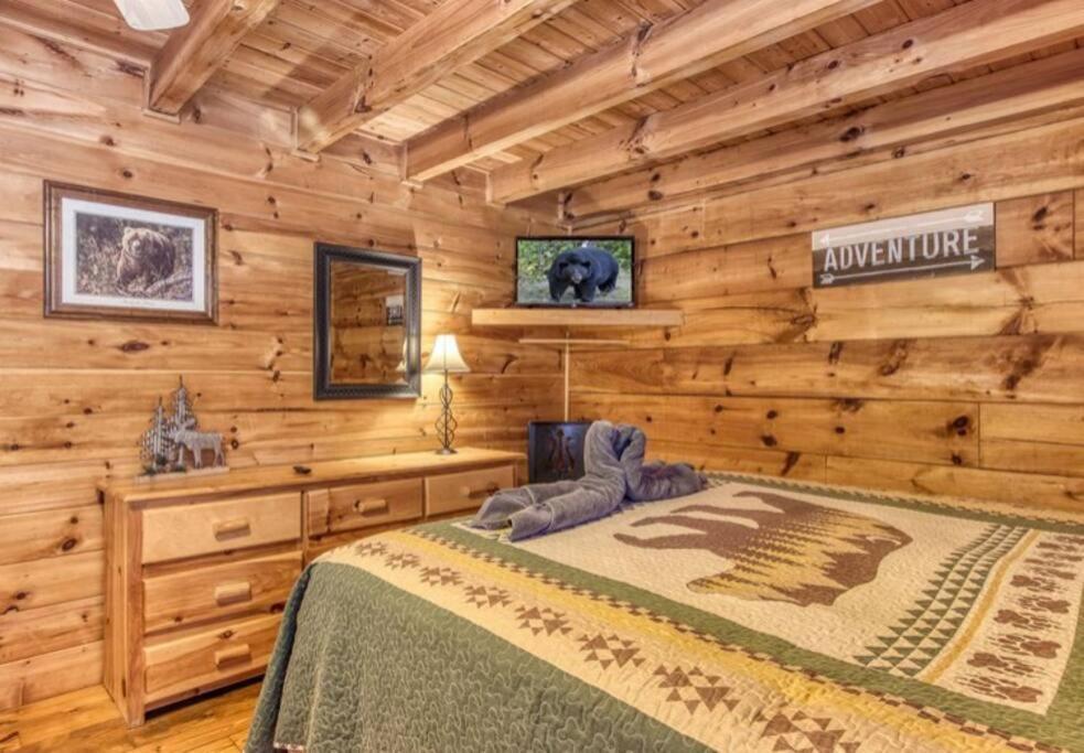 Lazy Bear Cabin سيفيرفيل المظهر الخارجي الصورة