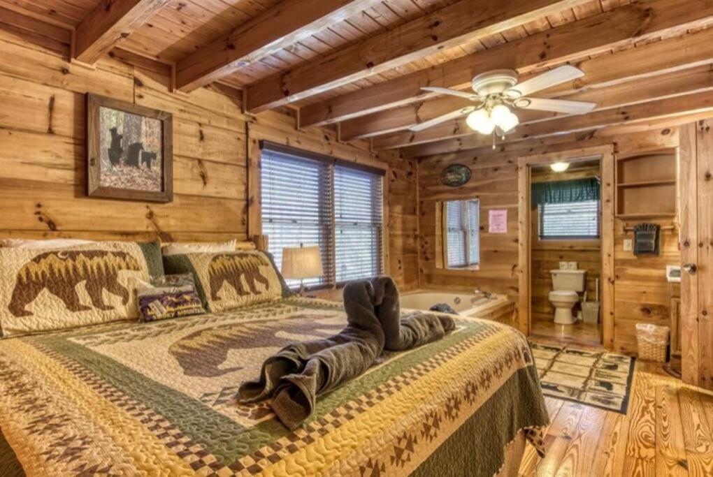 Lazy Bear Cabin سيفيرفيل المظهر الخارجي الصورة